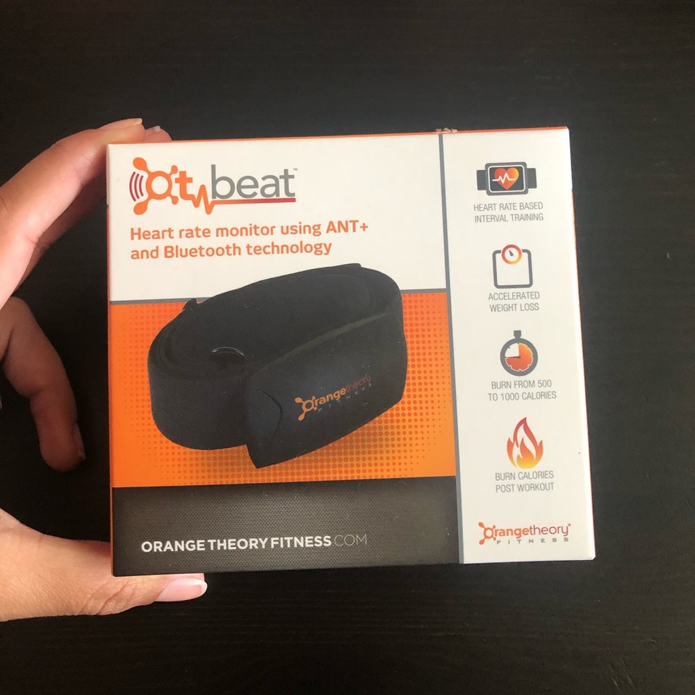Orange Theory- heart monitor